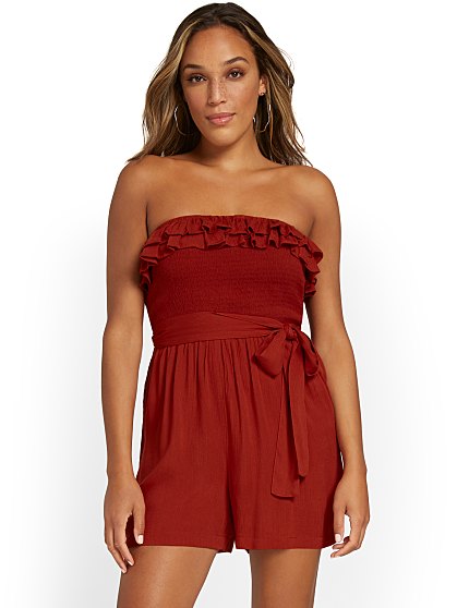 59.95 SMOCKED STRPLSS ROM