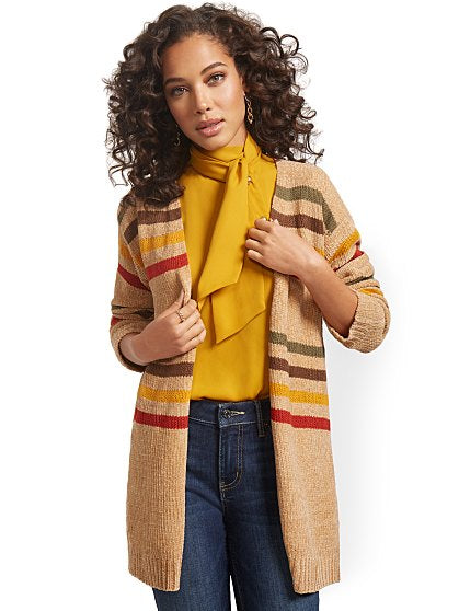 49.95 CHENILLE CARDIGAN