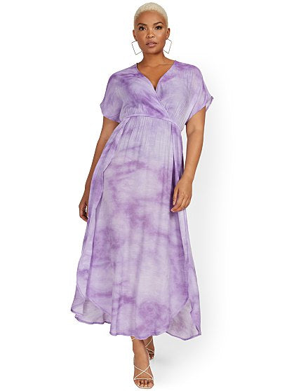 79.95 GAUZE TIE DYE  MAXI