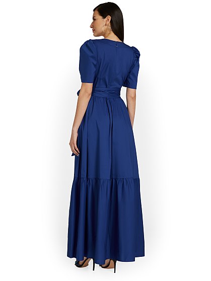 99.95 V NECK DRAMA MAXI