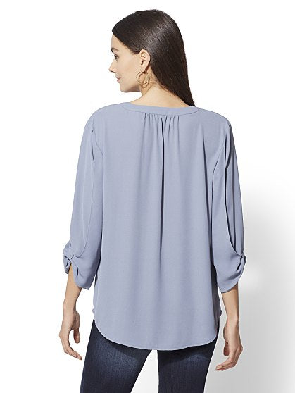 39.95 FRAME NECK KNOT SLV