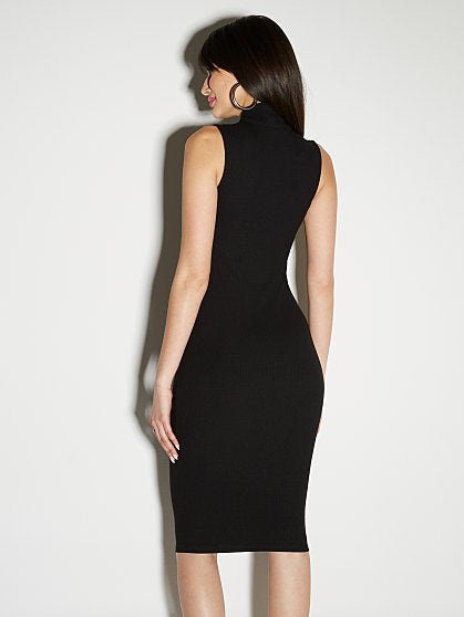 59.95 ZIP MOCK NECK RIB