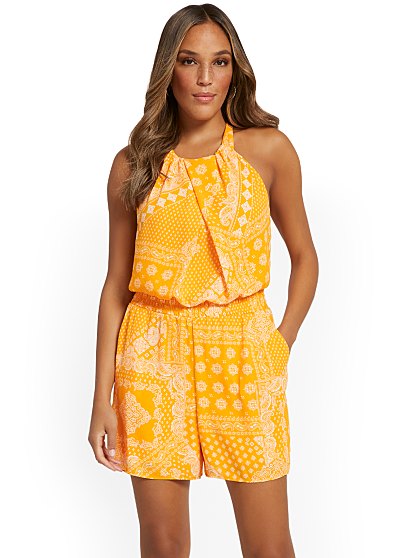 64.95 HALTER ROMPER