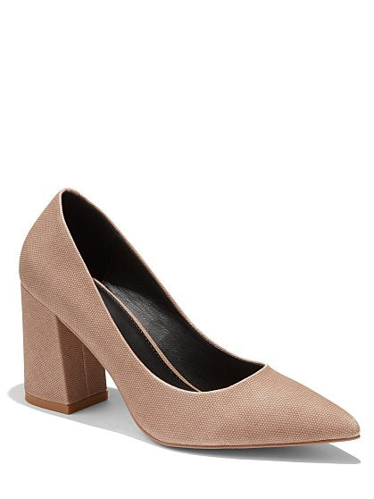 ABBY BLOCK HEEL PUMP
