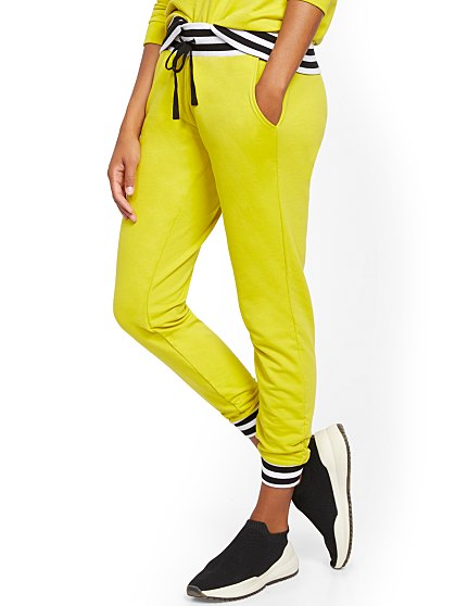 49.95 STRIPE RIB JOGGER