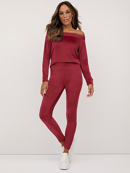39.95 VELOUR LEGGING