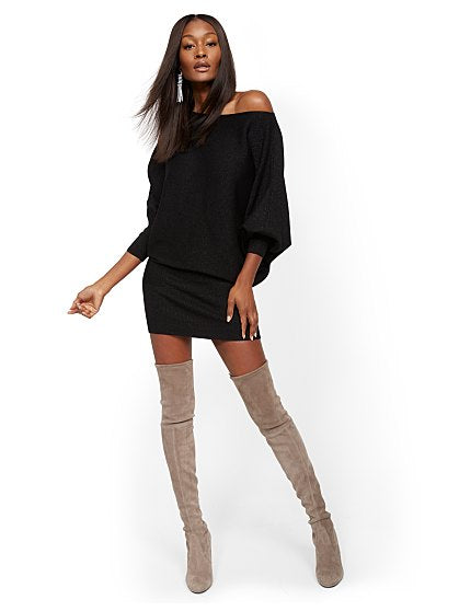 69.95 DOLMAN SWTER DRESS