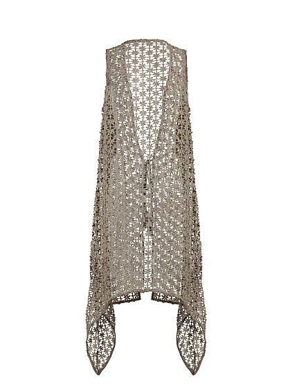 59.95 TIE FRONT LC VEST
