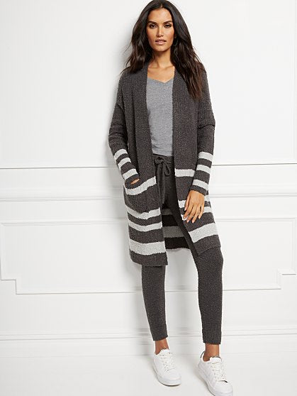 59.95 STRIPE BOUCLE CARDI