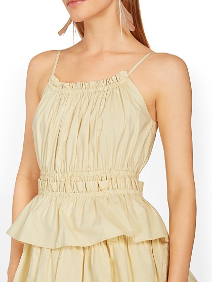 120.00 SLEEVELESS POPLIN