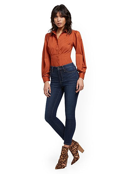 64.95 HW SKINNY DK WASH
