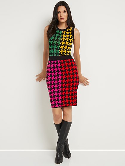 89.95 COLBLCK SWT DRESS