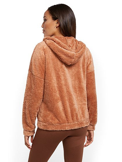 49.95 FULL ZIP FLECE HOOD