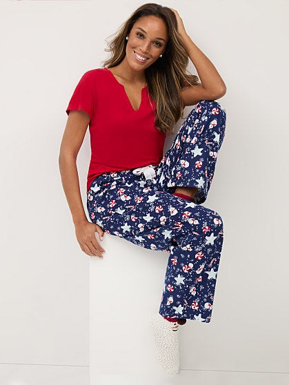 59.95 SNOWMAN STAR PJ SET