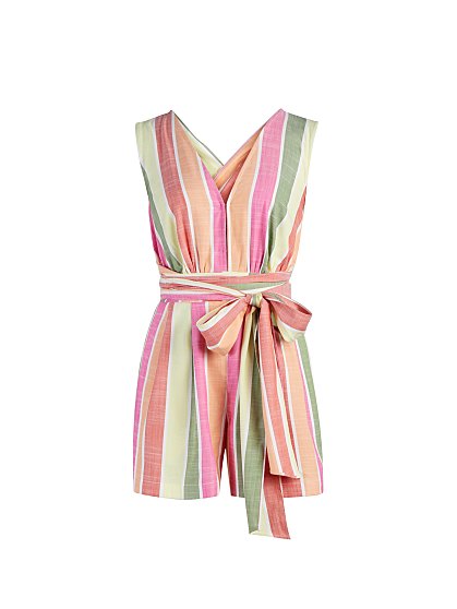 79.95 STRIPE ROMPER