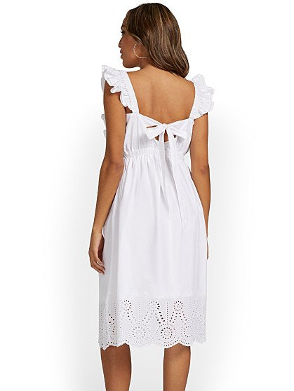 99.95 FORWARD RUFFLE MIDI