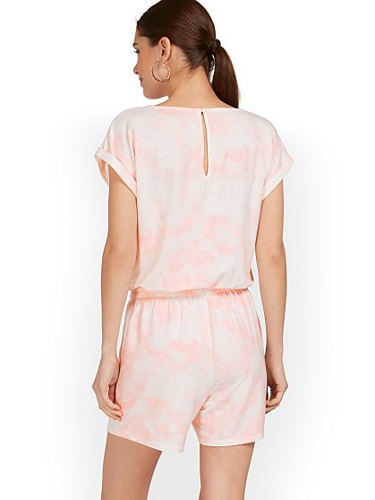 49.95 TIE DYE  FT ROMPER