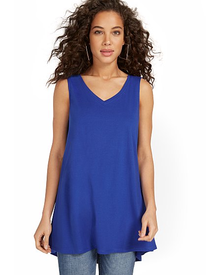 19.95 VNECK TANK TUNIC