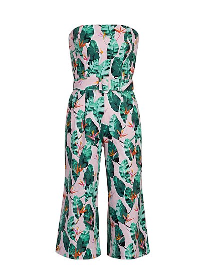 129.95 STRAPLESS JUMPSUIT