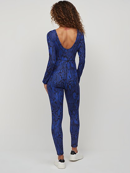 69.95 SNAKE PRINT CATSUIT