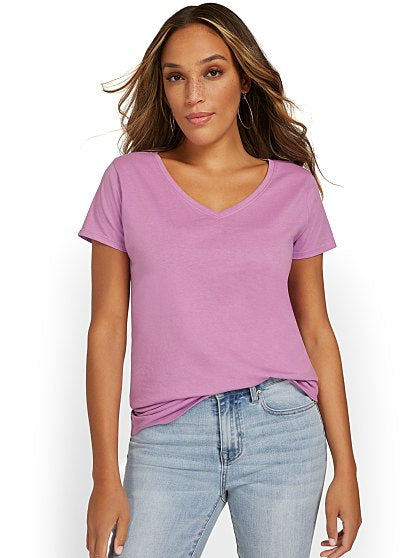 16.95 PERFECT V NECK TEE