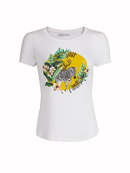 39.95 ZEBRA GRAPHIC TEE