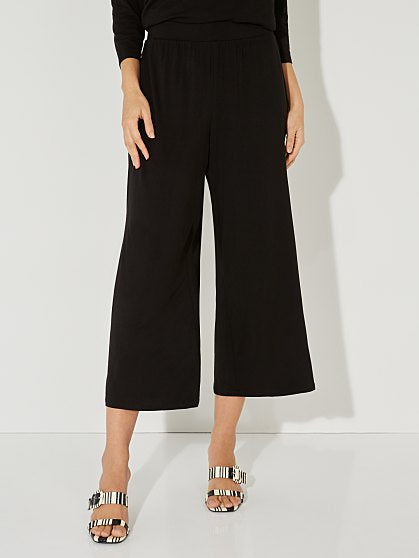 49.95 SYSTM CROP WIDE LEG