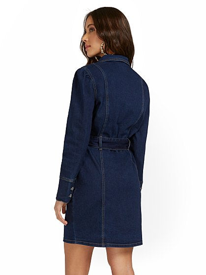 89.95 MINI DENIM DRESS
