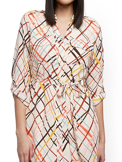 79.95 CAMP SHIRT DRESS