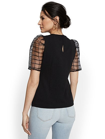 54.95 WNDWPANE ORGANZA TP