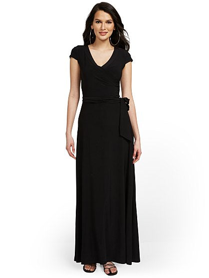 74.95 WRAP MAXI DRESS