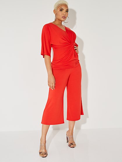 49.95 SYSTM CROP WIDE LEG