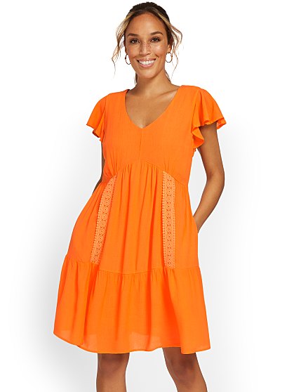 79.95 FLUTTER SLV LACE