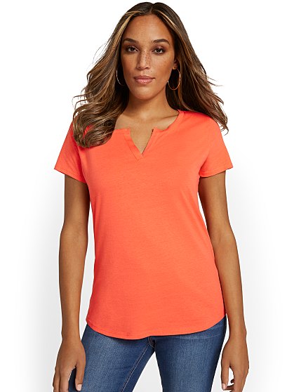 16.95 PERFECT SPLITNECK T