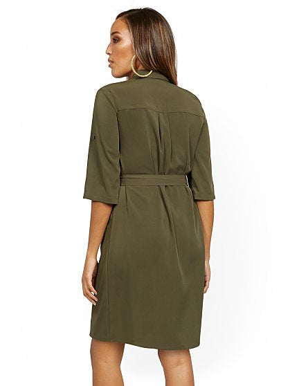 69.95 4PKT SHIRTDRESS