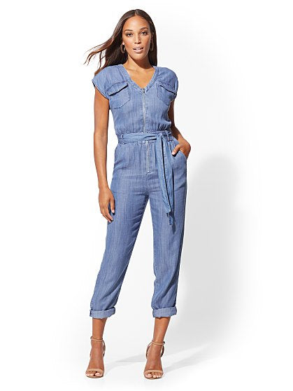 89.95 GINGHAM JUMPSUIT