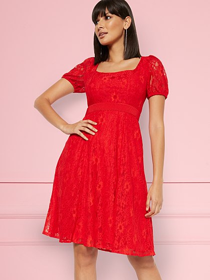 99.95 NEW LACE FLARE DRS