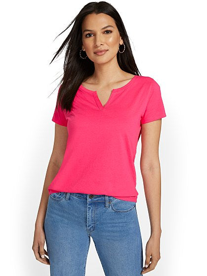 16.95 PERFECT SPLITNECK T