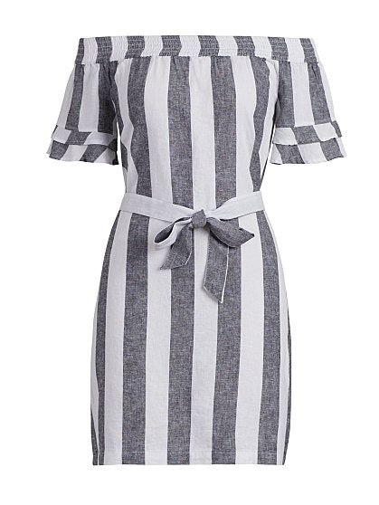 59.95 OFF SHLDR LN DRESS
