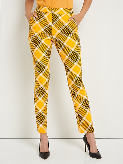 69.95 T SLIM LEG PLAID