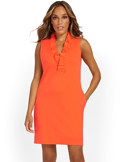 42.95 RUFFLE NECK SHIFT