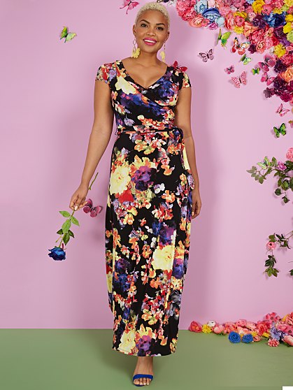 79.95 WRAP MAXI DRESS