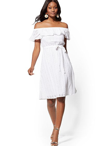 89.95 OFF SHLDR MIDI DRES