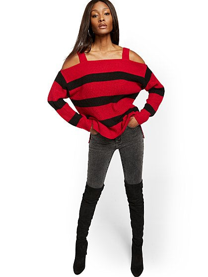 49.95  OFF SHLDR STRIPE