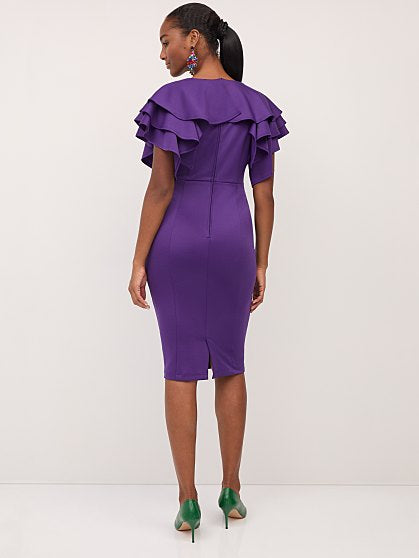 89.95 DRAMA RUFFLE SLV