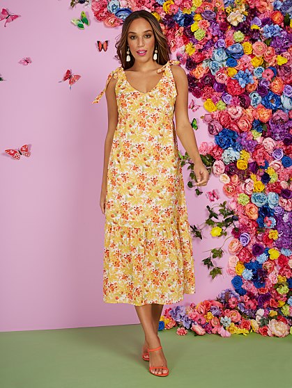 79.95 TIESHLDR FLRL MAXI