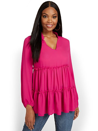 54.95 BABYDOLL BLOUSE