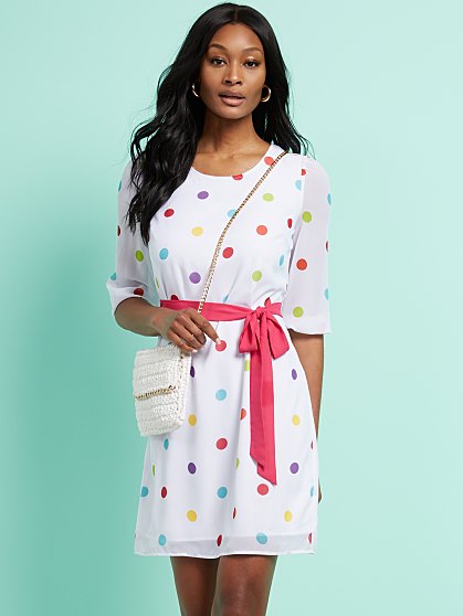 79.95 SOFT DRESS W/ TIE