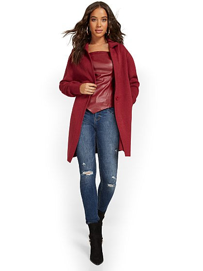 69.95 SWEATER BLAZER