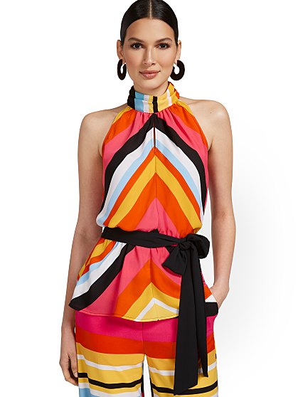 49.95 MITER HALTER TOP